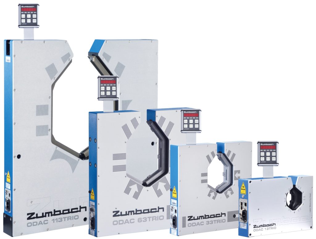 Super fast laser diameter gauges from ZUMBACH Electronics. The solution for accurate diameter and ovality measurement!