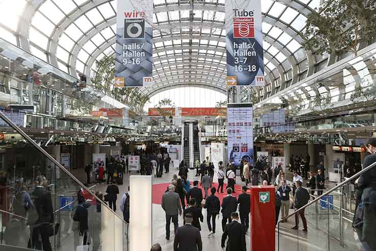 wire 2018 and Tube 2018: order intake at wire, cable and tube trade fairs as good as in years